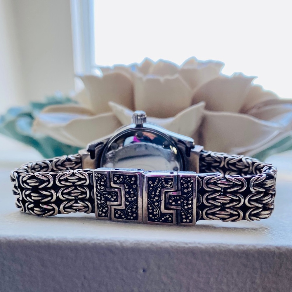 Lois Hill silver and steel bracelet watch - Picture 5 of 11